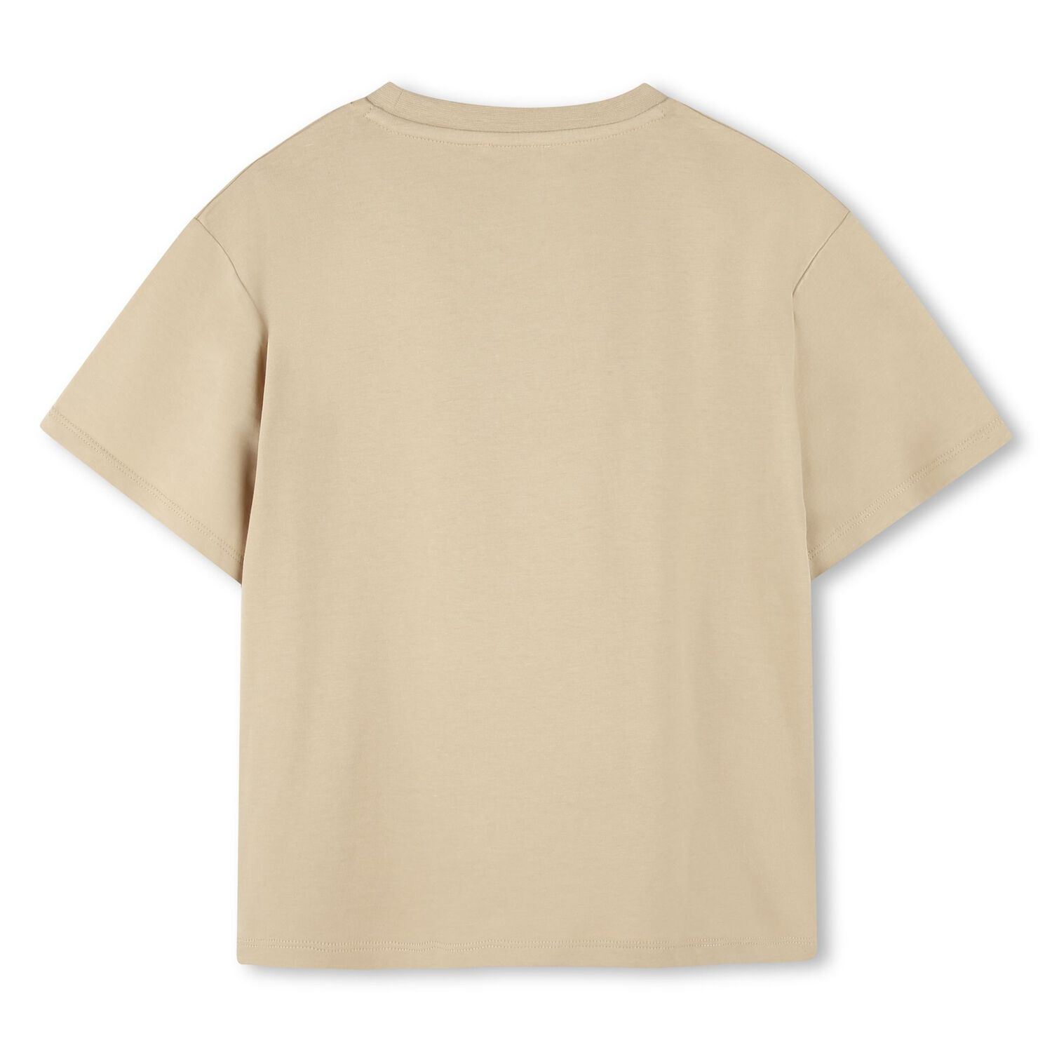 Beige Tiger Logo T-Shirt, 3, hi-res
