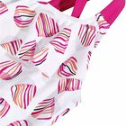 طقم سباحة بناتي باللون الابيض و الزهري, 1, hi-res