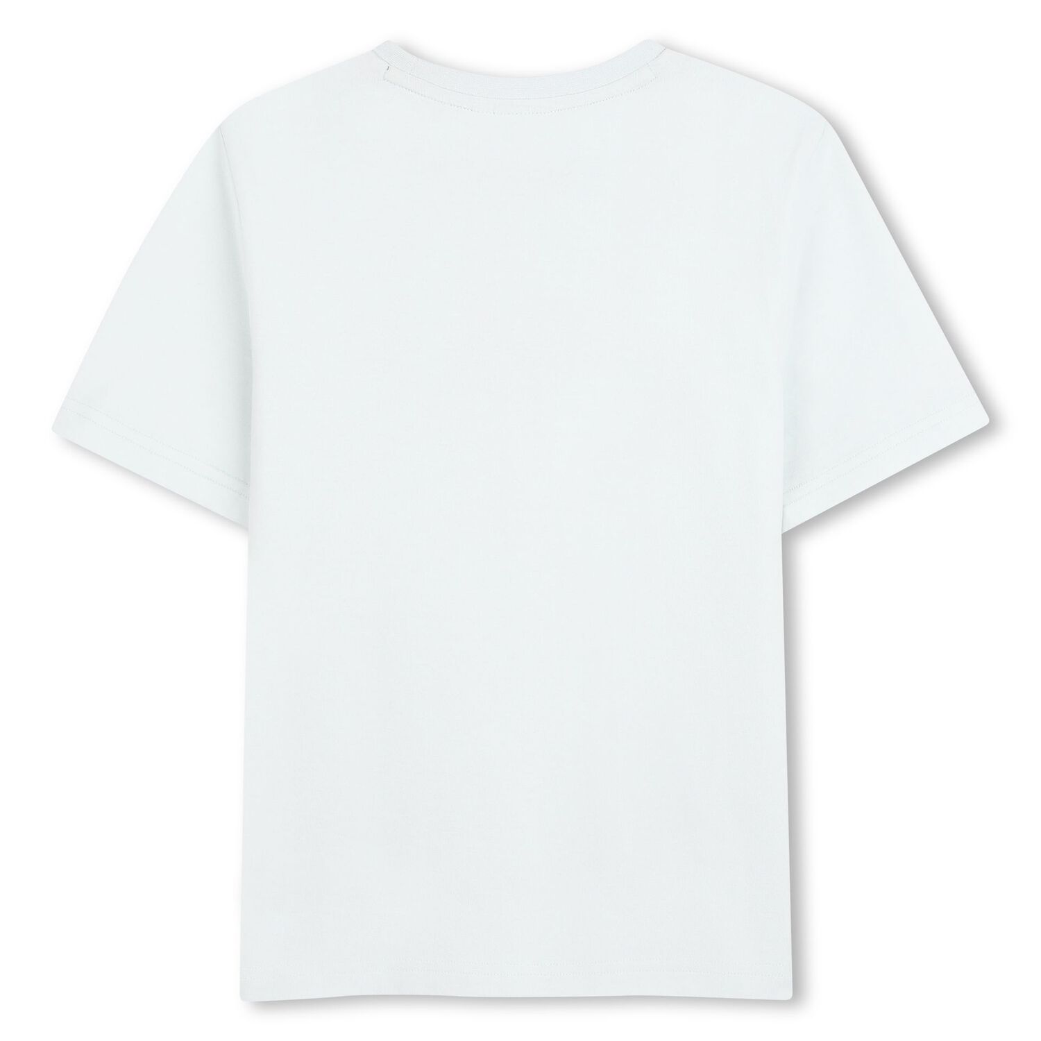 Boys Mini Me White & Navy Blue Logo Shorts Set, 1, hi-res