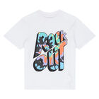 Boys White Graphic T-Shirt, 1, hi-res