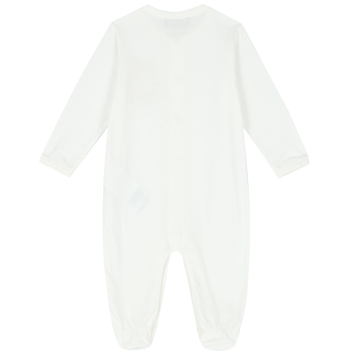 Ivory Teddy Logo Babygrow, 2, hi-res
