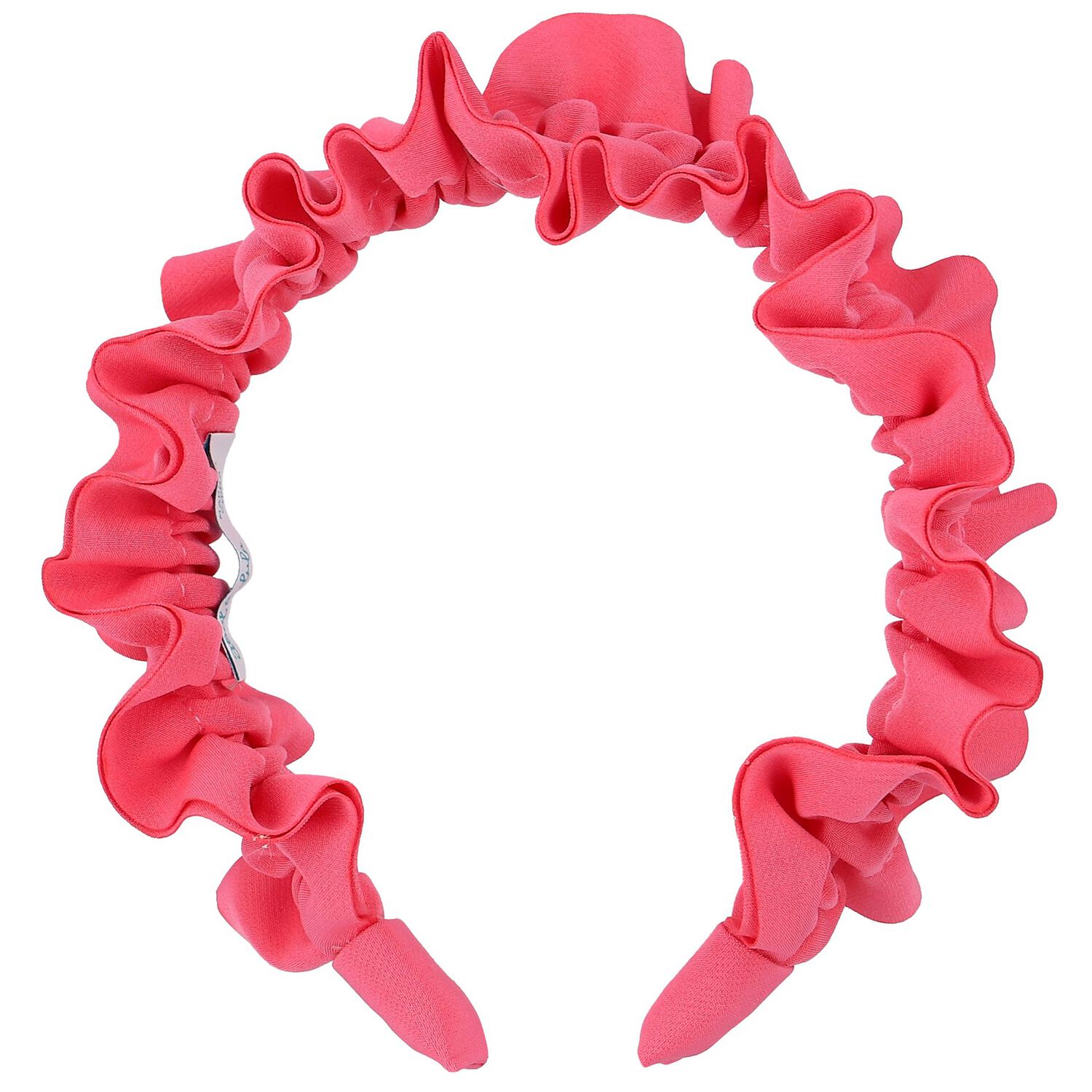 Girls Pink Ruffled Headband, 1, hi-res image number null