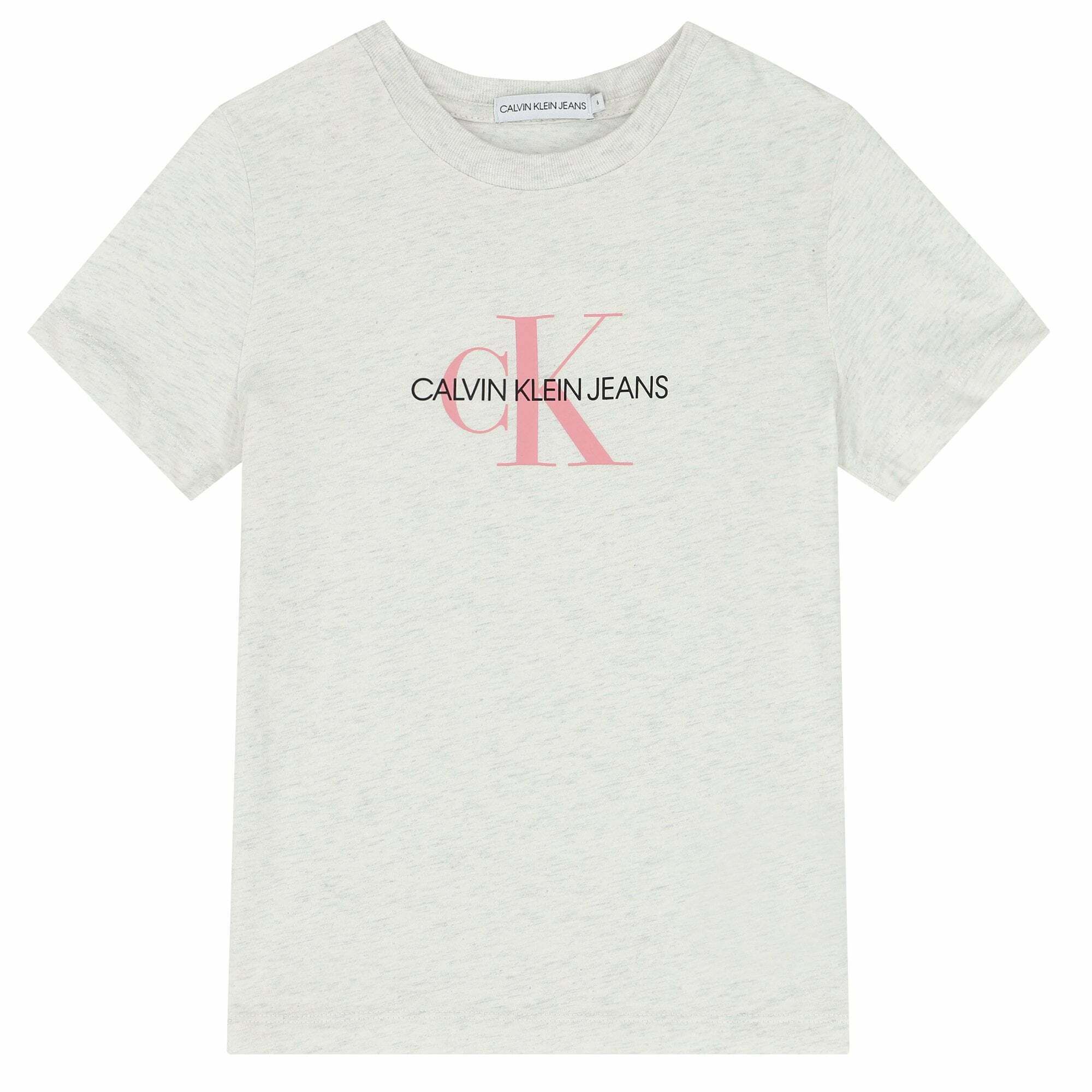 Calvin klein jeans 2025 t shirt grey