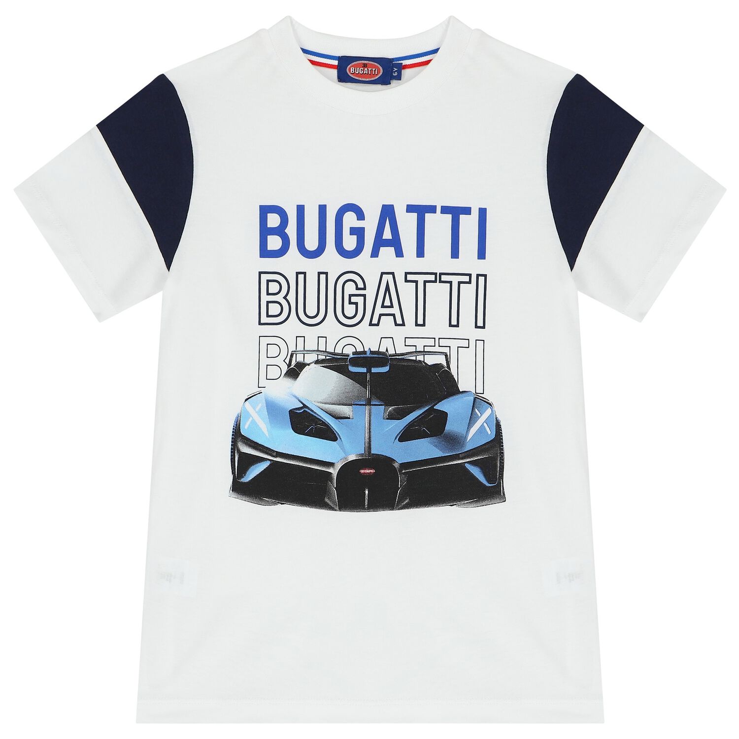 Boys White Logo T-Shirt, 1, hi-res