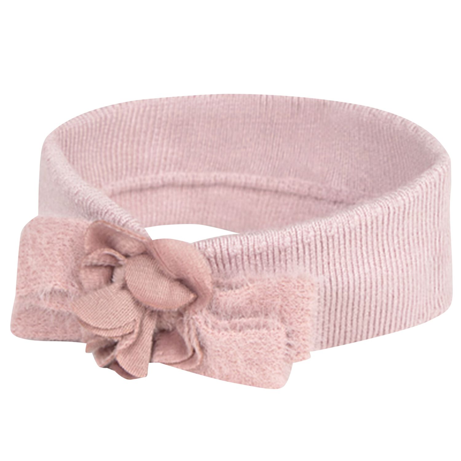 رابطة رأس على شكل زهرة و فيونكة باللون الوردي للفتيات الصغيرات, 3, hi-res