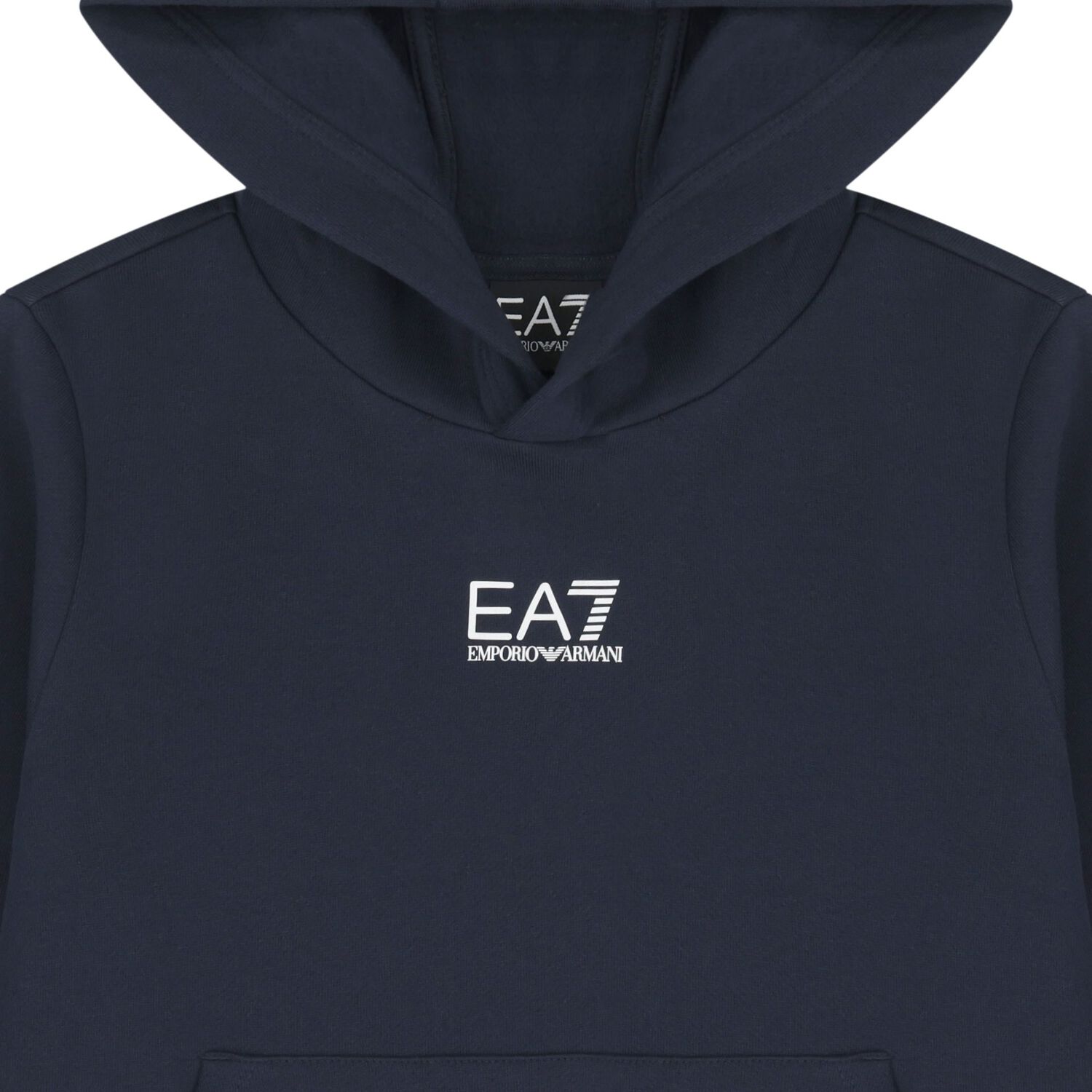 Boys Navy Blue Logo Tracksuit, 2, hi-res