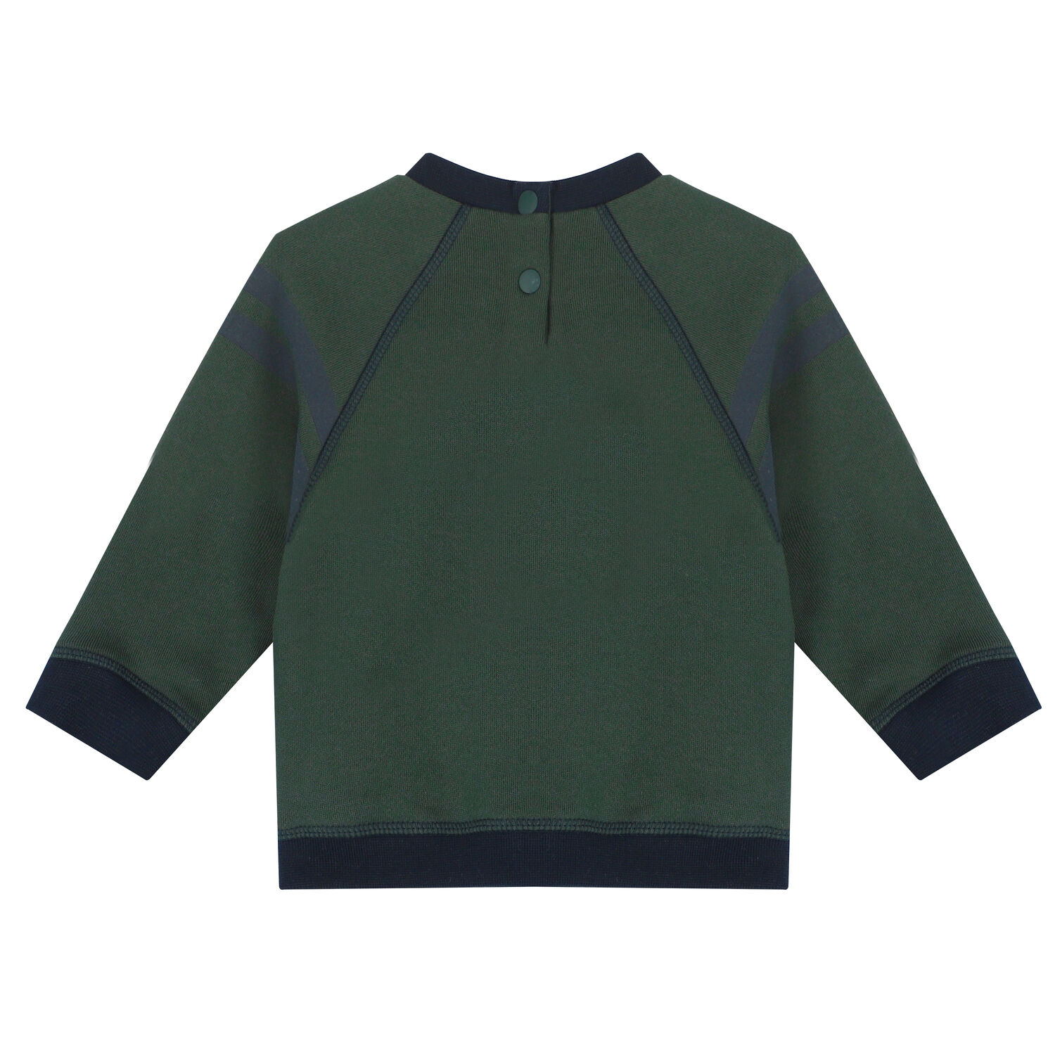 Baby Boys Green Dinosaur Sweatshirt, 1, hi-res image number null