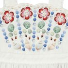 Girls White Shell Dress, 1, hi-res