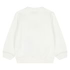 Younger White Popcorn Logo Sweatshirt, 1, hi-res