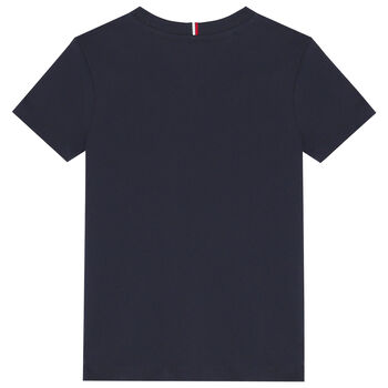 Boys Navy Logo T-Shirt