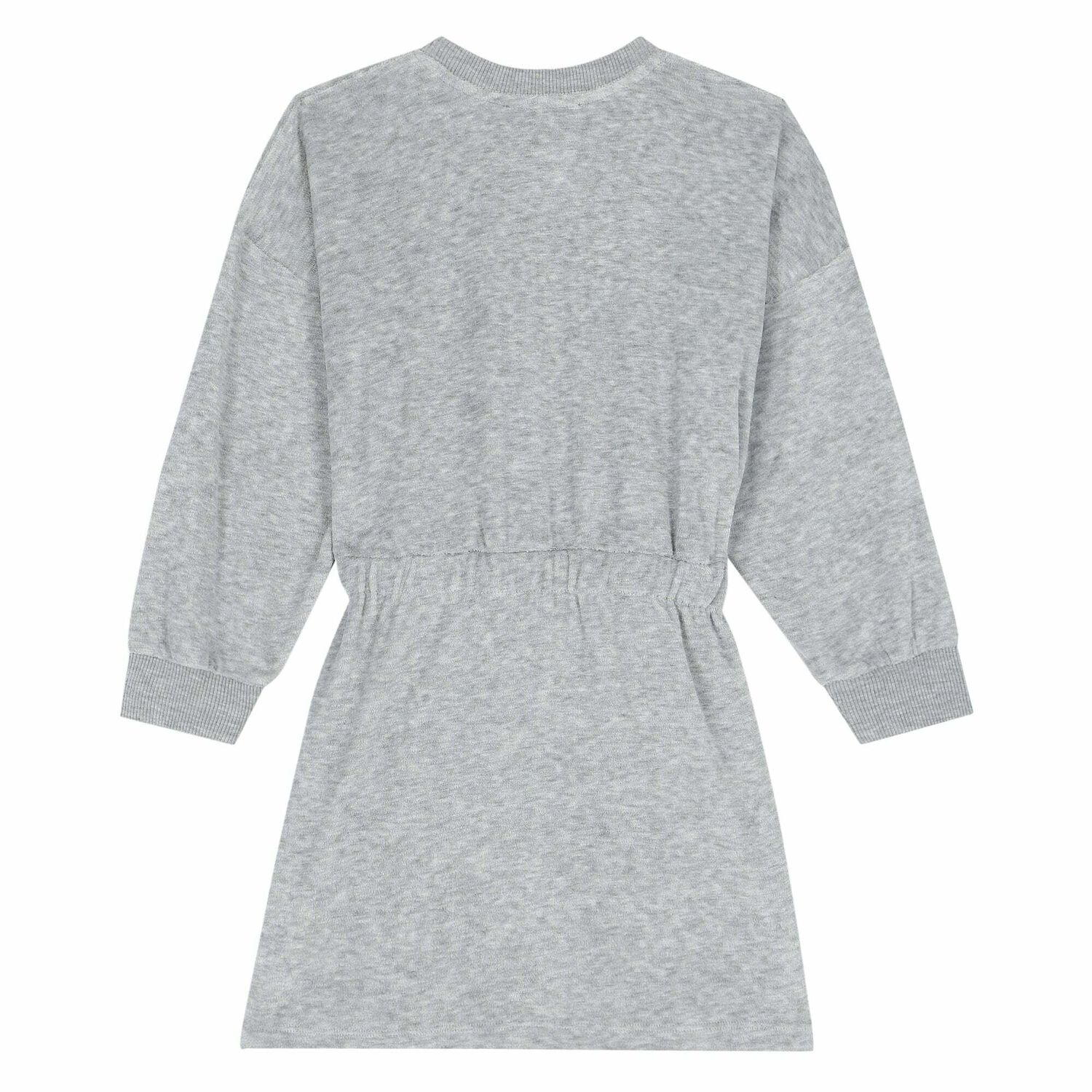 Girls Grey Logo Dress, 1, hi-res image number null