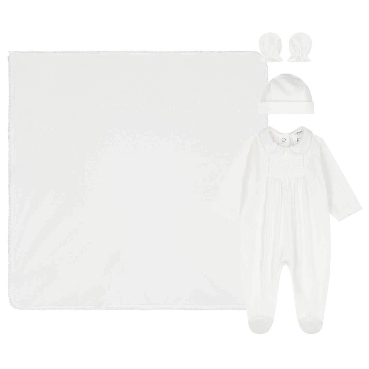 White Babygrow Gift Set, 4, hi-res