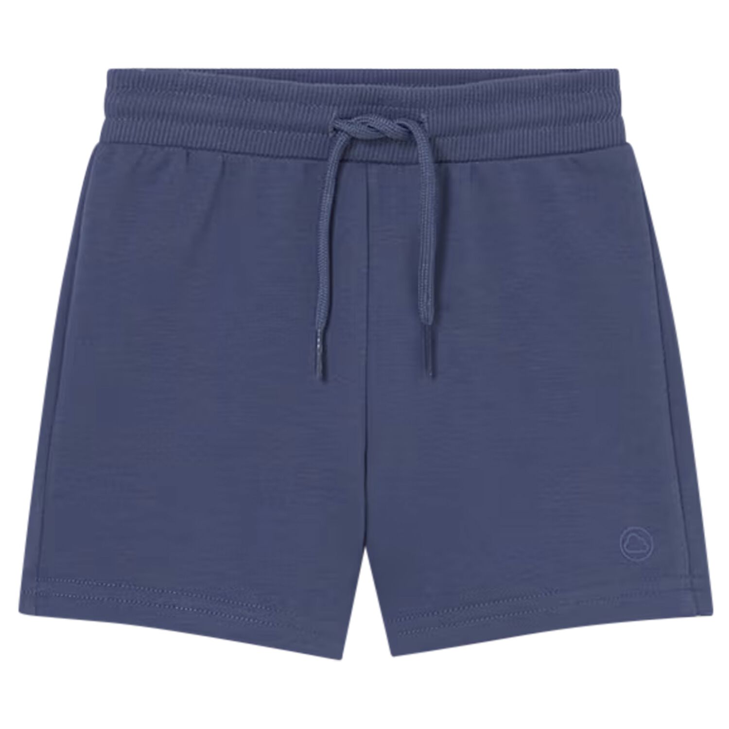 Younger Boys Navy Blue Logo Shorts, 3, hi-res