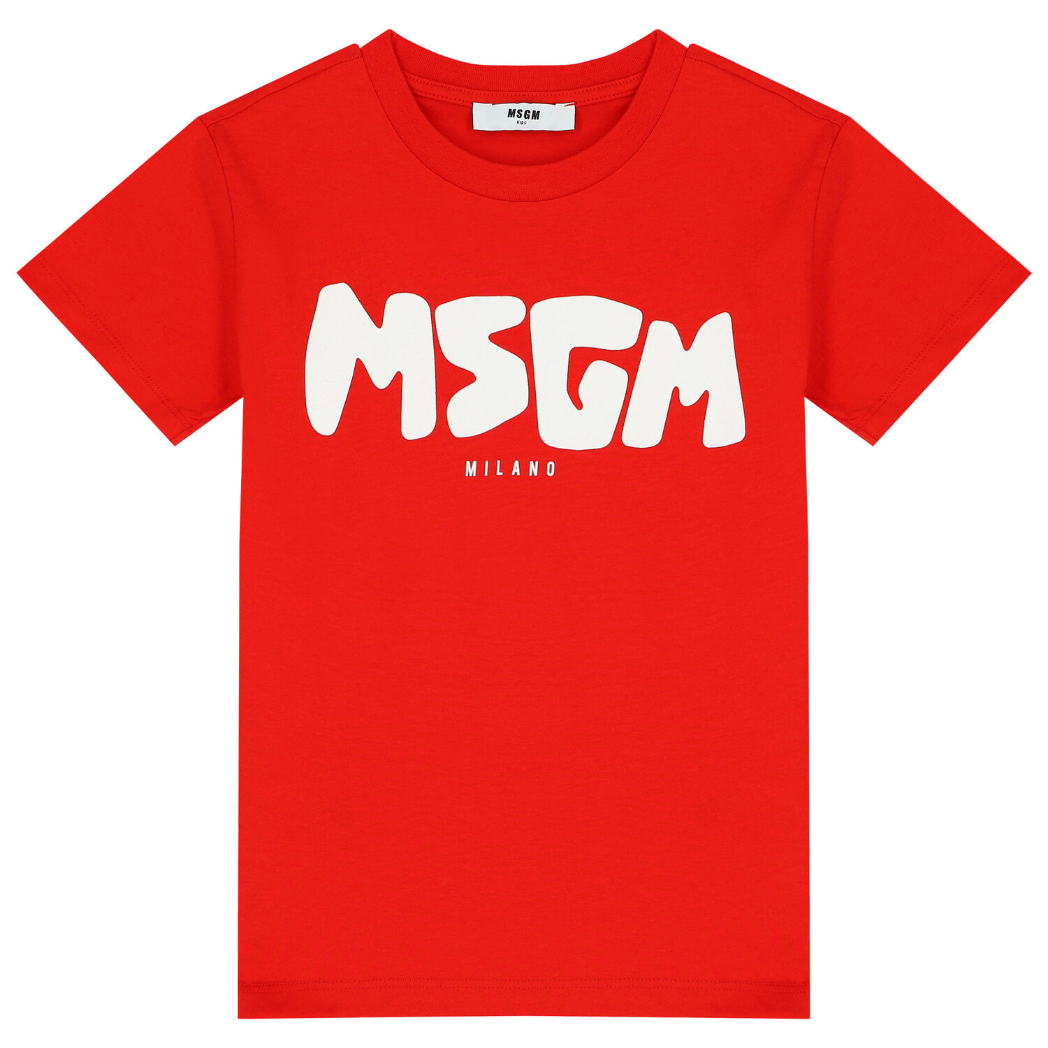 تيشيرت بالشعار باللون الاحمر للاولاد, 3, hi-res