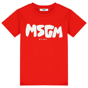 Boys Red Logo T-Shirt