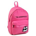 Girls Pink Logo Back Pack, 1, hi-res