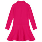 فستان بولو بالشعار باللون الزهري, 1, hi-res