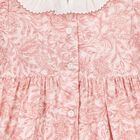 Baby Girls Pink Liberty Dress, 1, hi-res