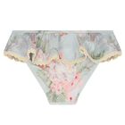 Girls Blue Floral Bikini, 1, hi-res