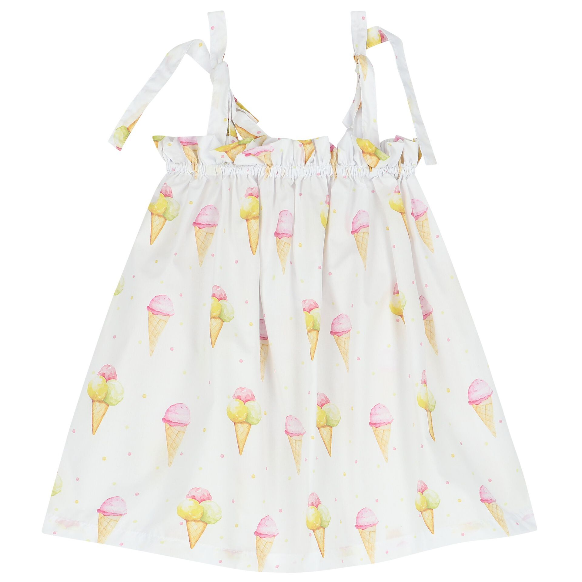 Girls cream 2025 dress