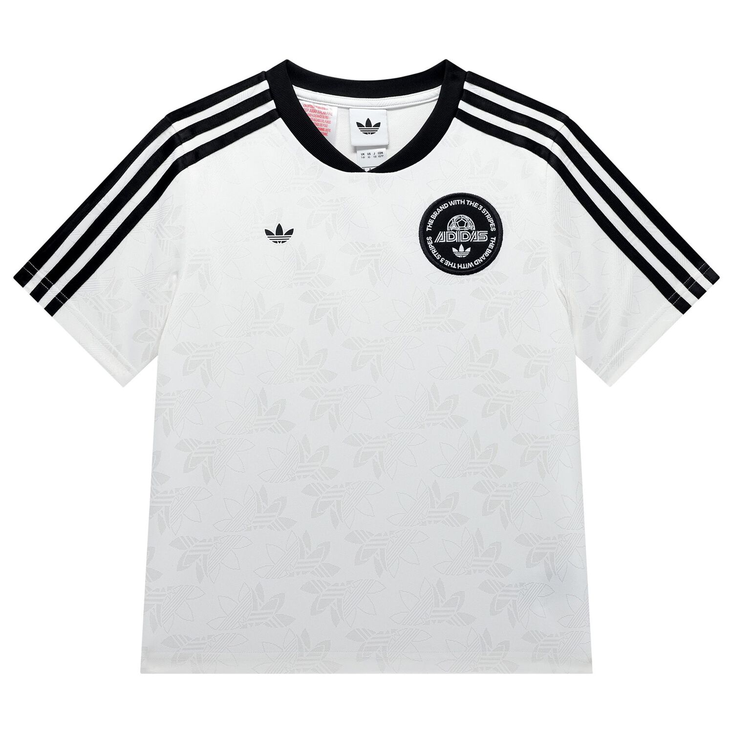 White & Black Logo Shorts Set, 1, hi-res