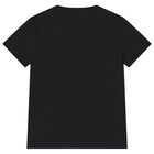 طقم شورت اولاد بالشعار باللون الاسود و الاخضر , 1, hi-res