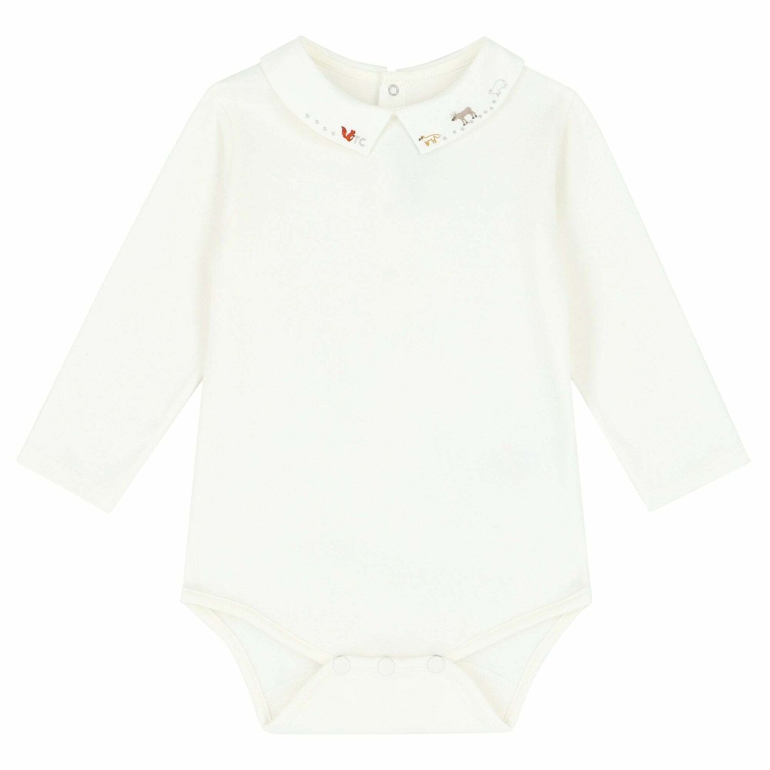 Baby Boys Navy & Ivory Dungaree Set, 1, hi-res