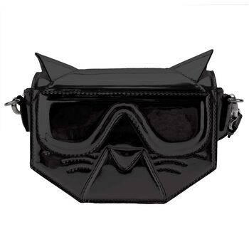 Girls Black Choupette Handbag