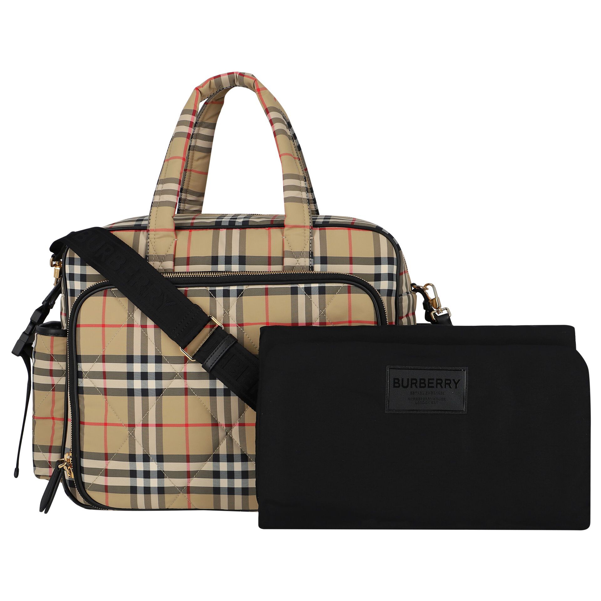 Burberry diaper bag outlet sales