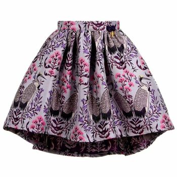 Girls Pink & Purple Skirt