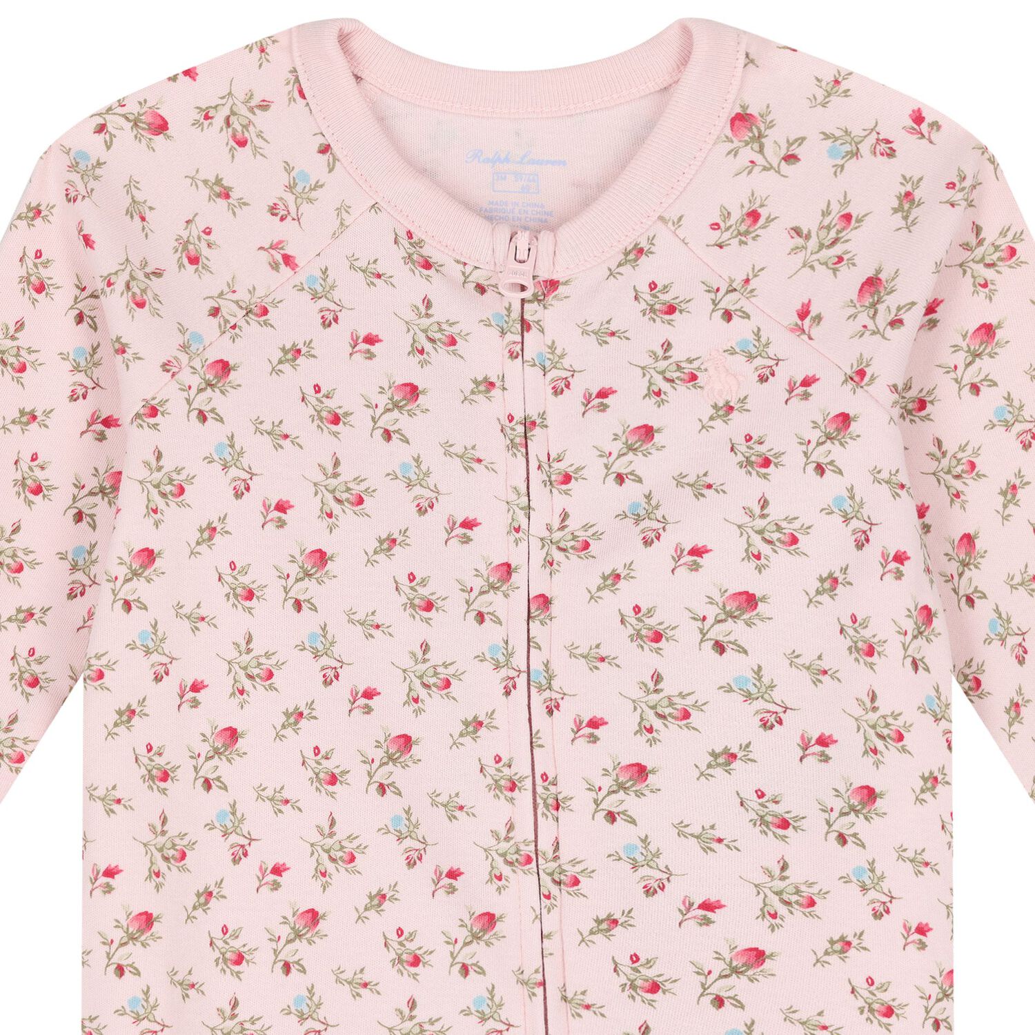 Baby Girls Pink Floral Babygrow Gift Set, 1, hi-res