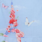 Girls Blue Cotton Dress, 1, hi-res