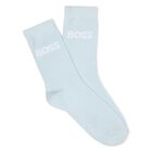 Boys White, Blue & Black Socks ( 3-Pack ), 2, hi-res