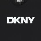 Girls Mini Me Black Logo T-Shirt, 1, hi-res