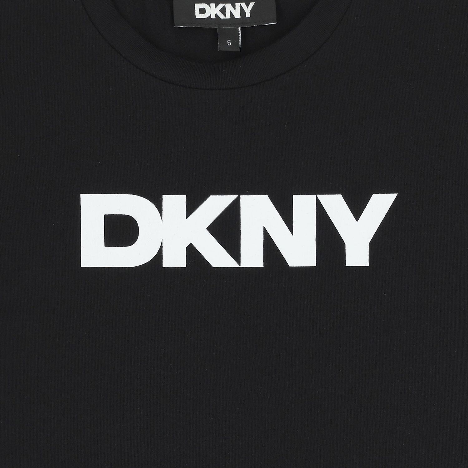 Girls Mini Me Black Logo T-Shirt, 1, hi-res