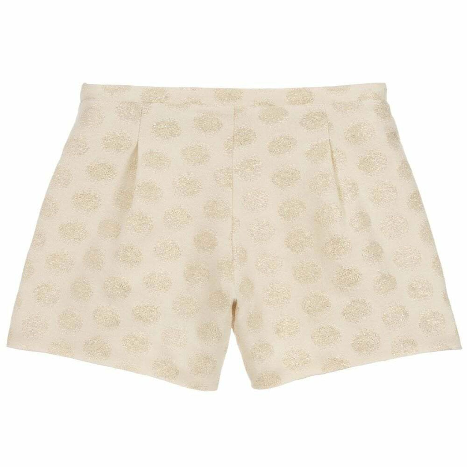شورت منقط باللون الذهبي للبنات, 1, hi-res image number null