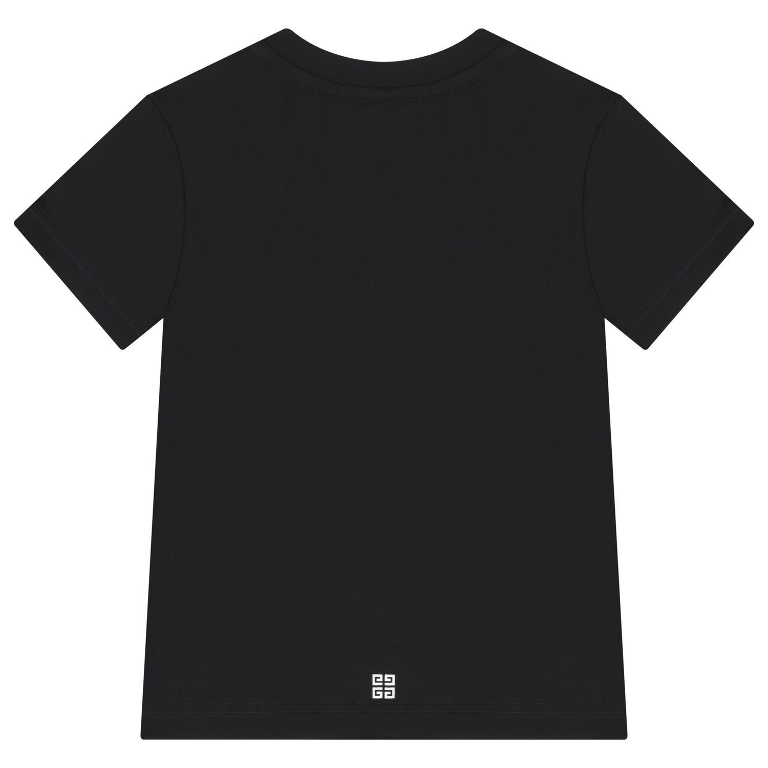 Boys Black Logo T-Shirt, 1, hi-res