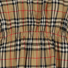 Girls Beige Check Dress, 1, hi-res