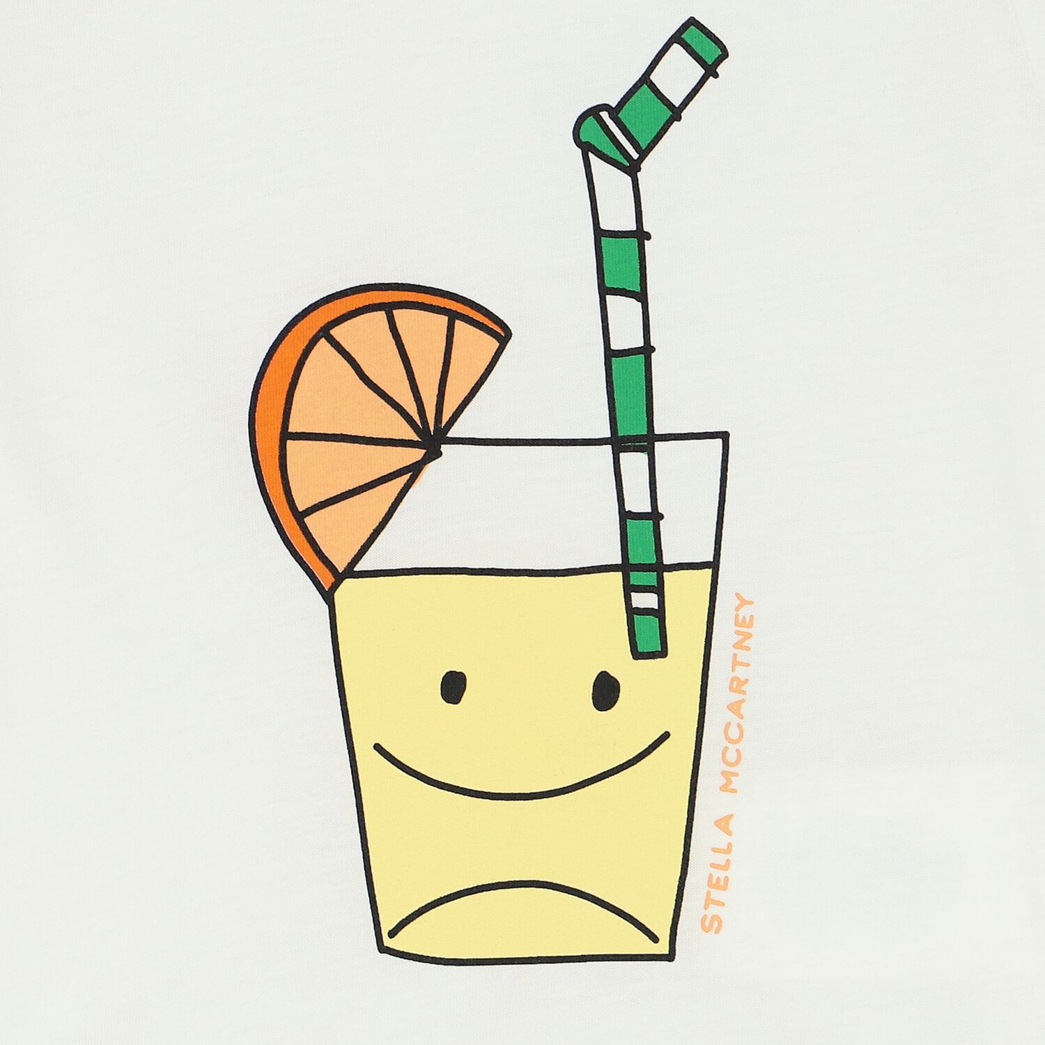 Younger Girls Ivory Lemonade T-Shirt, 1, hi-res