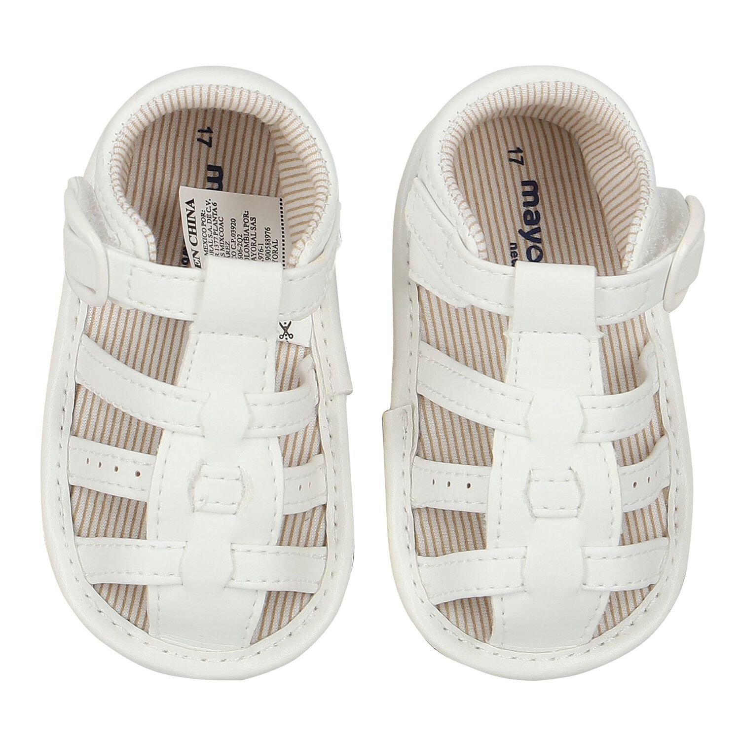 صندل أولاد باللون الأبيض , 1, hi-res