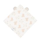 Ivory & Beige Teddy Bear Baby Doudou Comforter, 1, hi-res