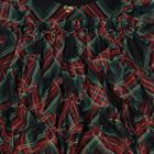 Baby Girls Green & Red Tartan Tulle Etta Dress, 1, hi-res
