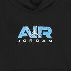 Boys Black Jordan Logo Hooded Top, 1, hi-res
