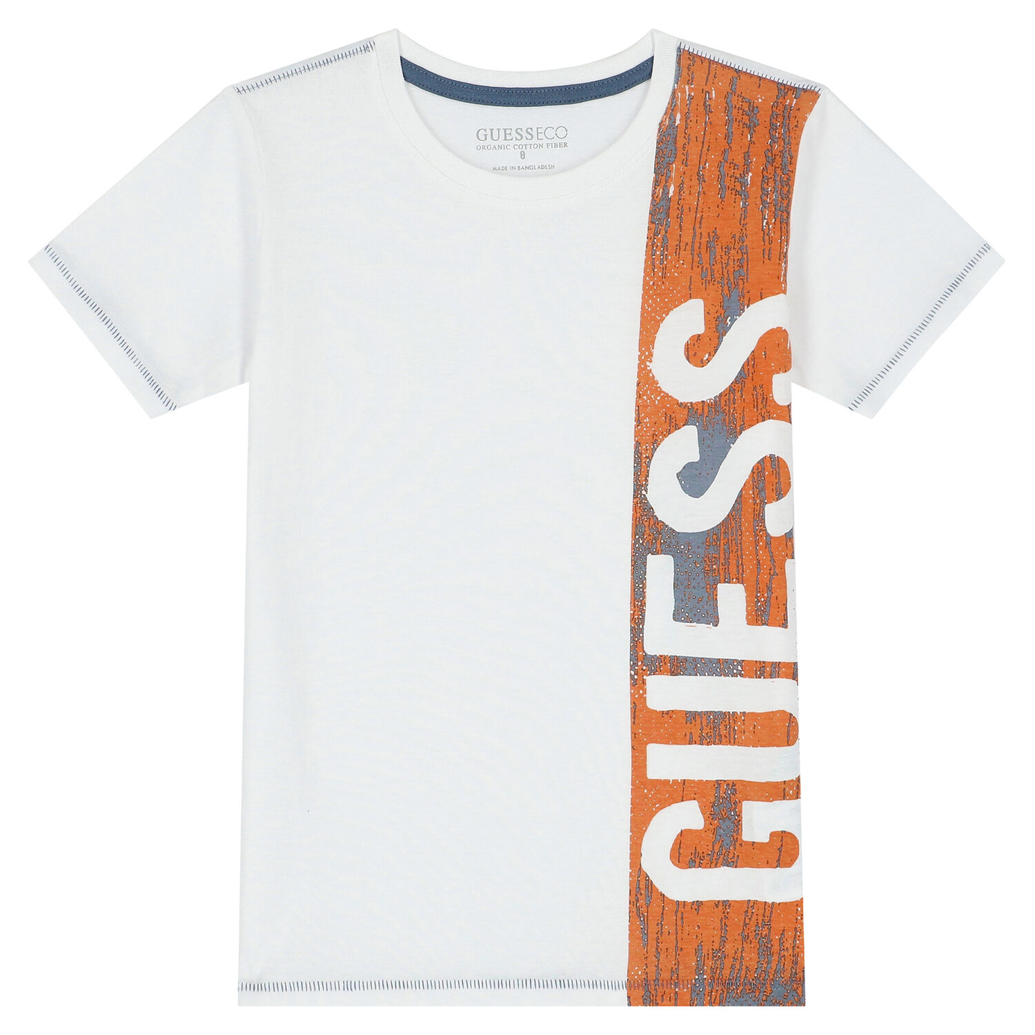 Boys White Logo T-Shirt, 1, hi-res