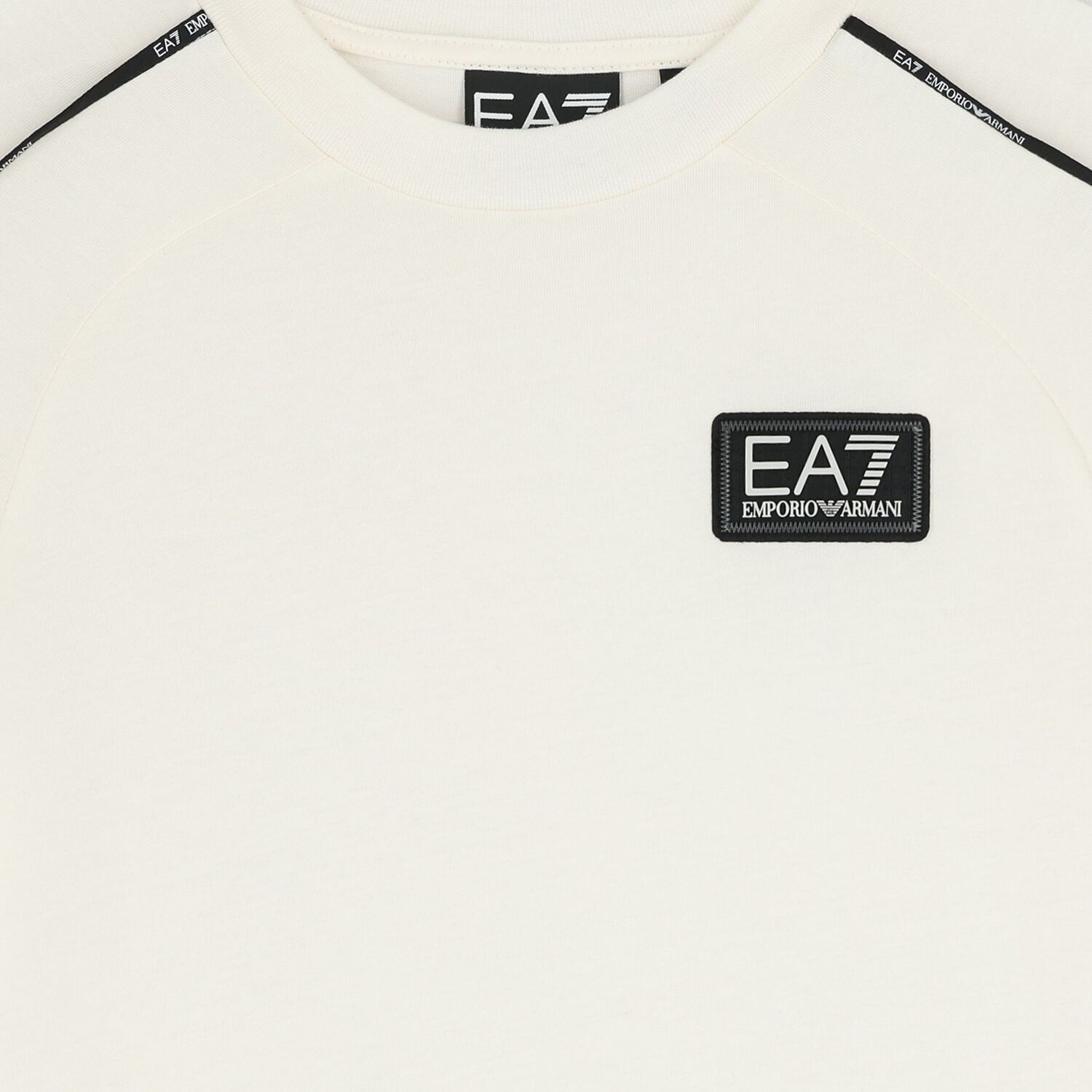 Boys Ivory Logo T-Shirt, 1, hi-res