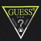 تيشيرت اولا بالشعار باللون الاسود , 4, hi-res