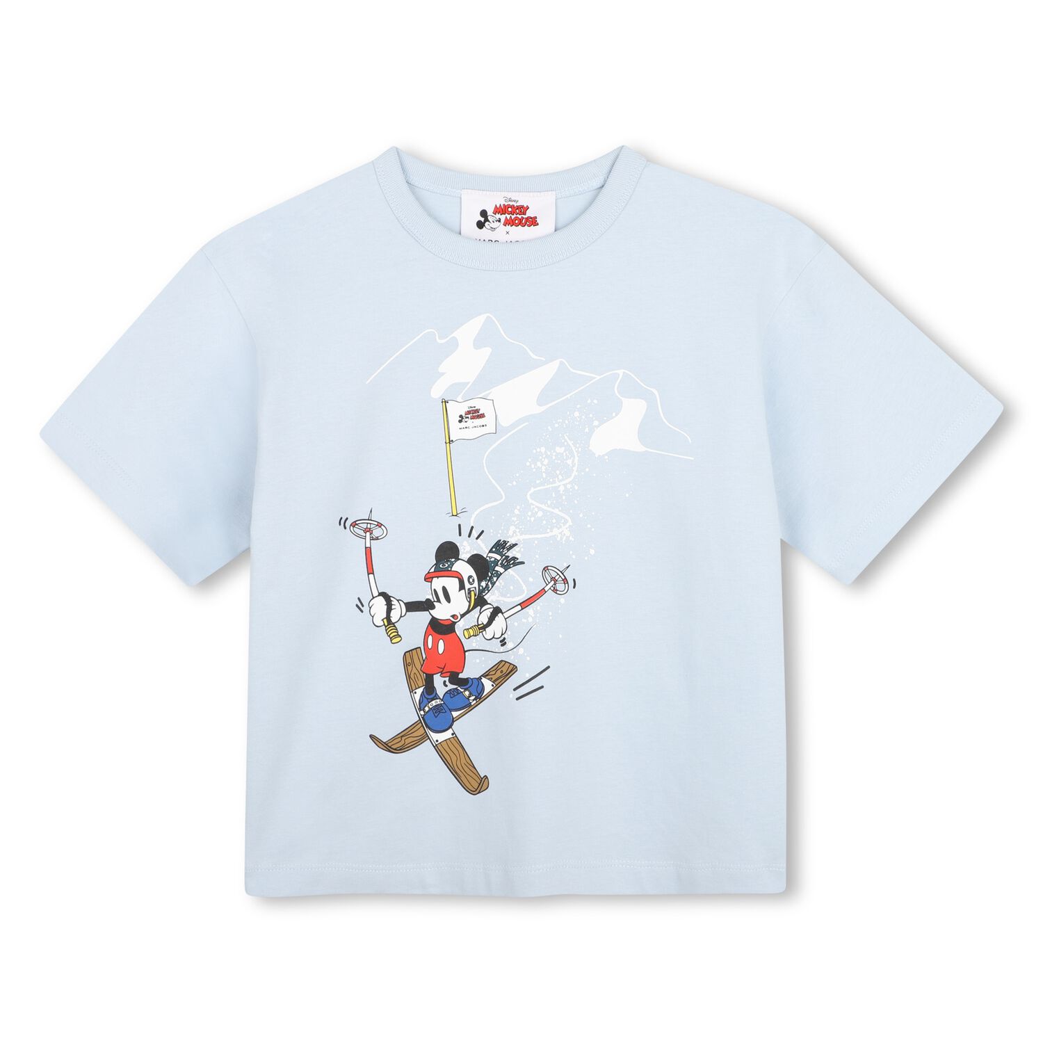 Boys Blue Mickey Mouse Disney T-Shirt, 1, hi-res