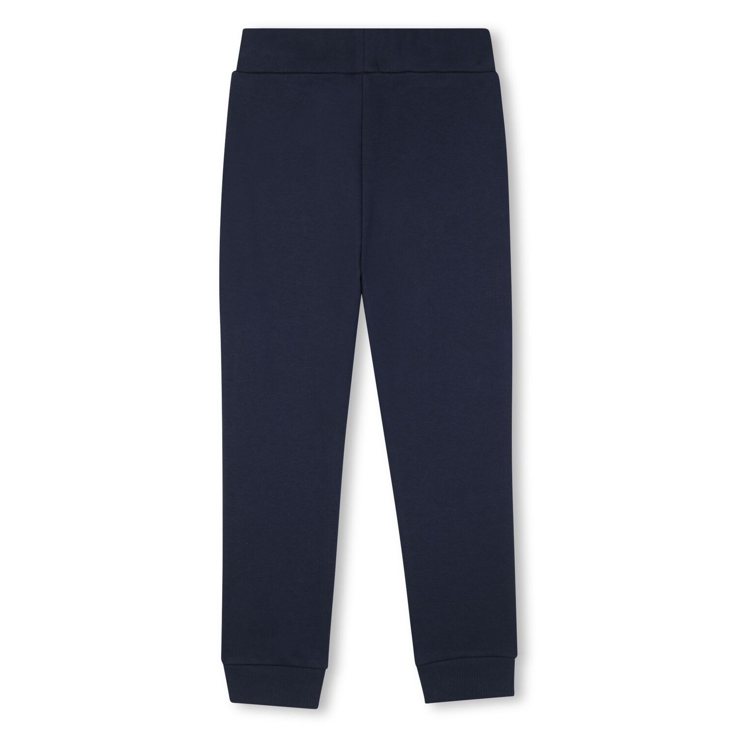 Boys Beige & Navy Blue Logo Joggers Set, 1, hi-res