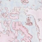 Baby Girls Pink & Blue Geo Map Babygrow Gift Set, 2, hi-res