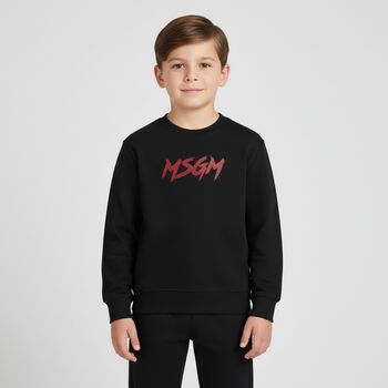 Black Logo Sweatshirt